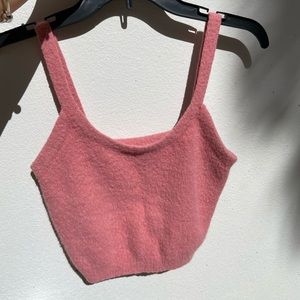 kendall en kylie fluffy crop top